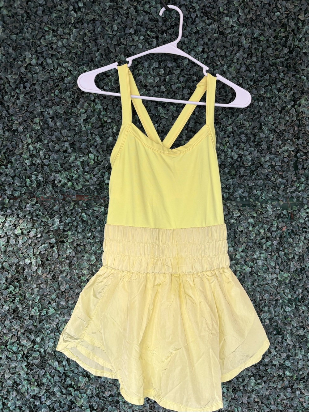 Yellow Crossback Sundress